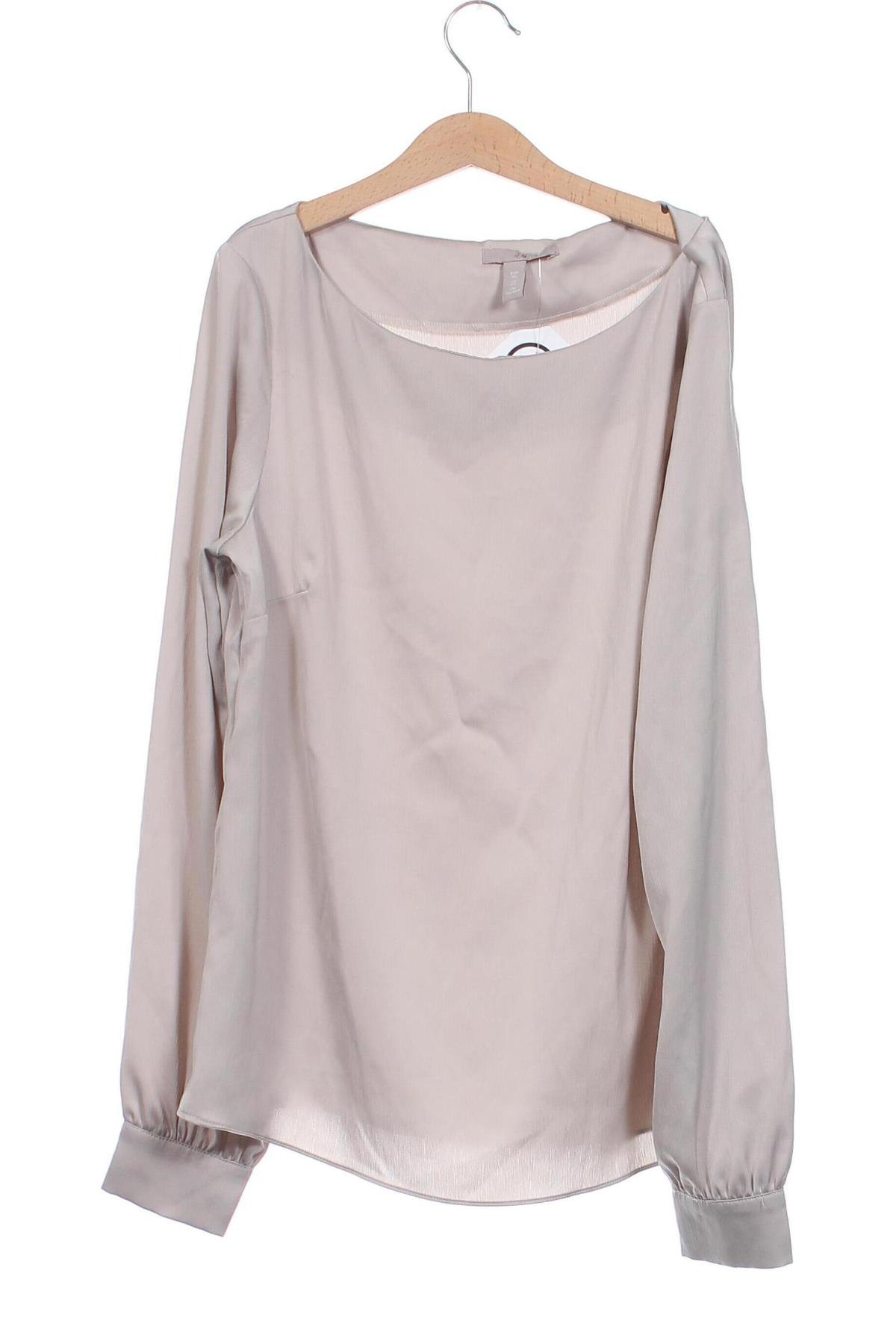 Damen Shirt H&M, Größe XS, Farbe Beige, Preis 5,99 €