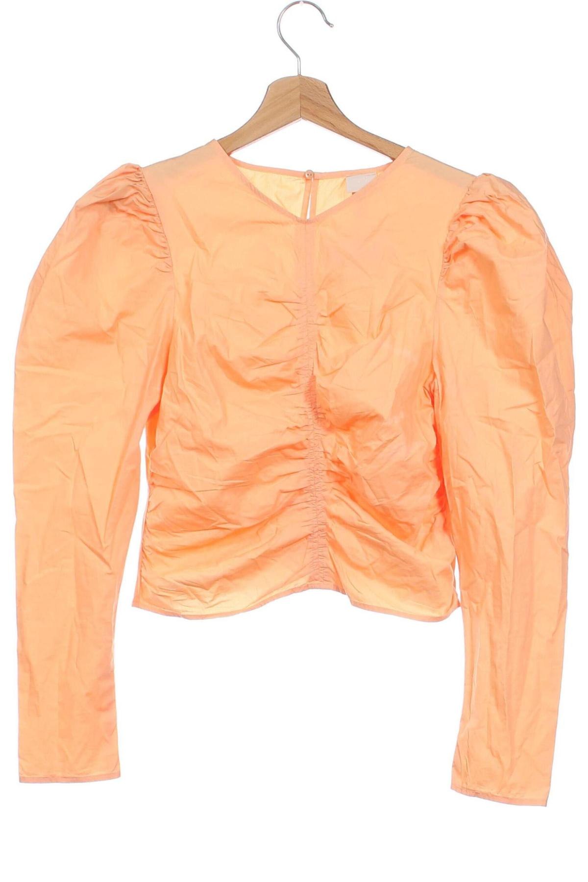 Damen Shirt H&M, Größe XS, Farbe Orange, Preis € 9,62