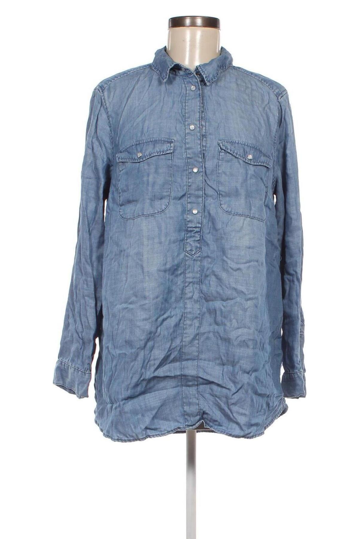 Damen Shirt H&M Mama, Größe L, Farbe Blau, Preis 5,99 €