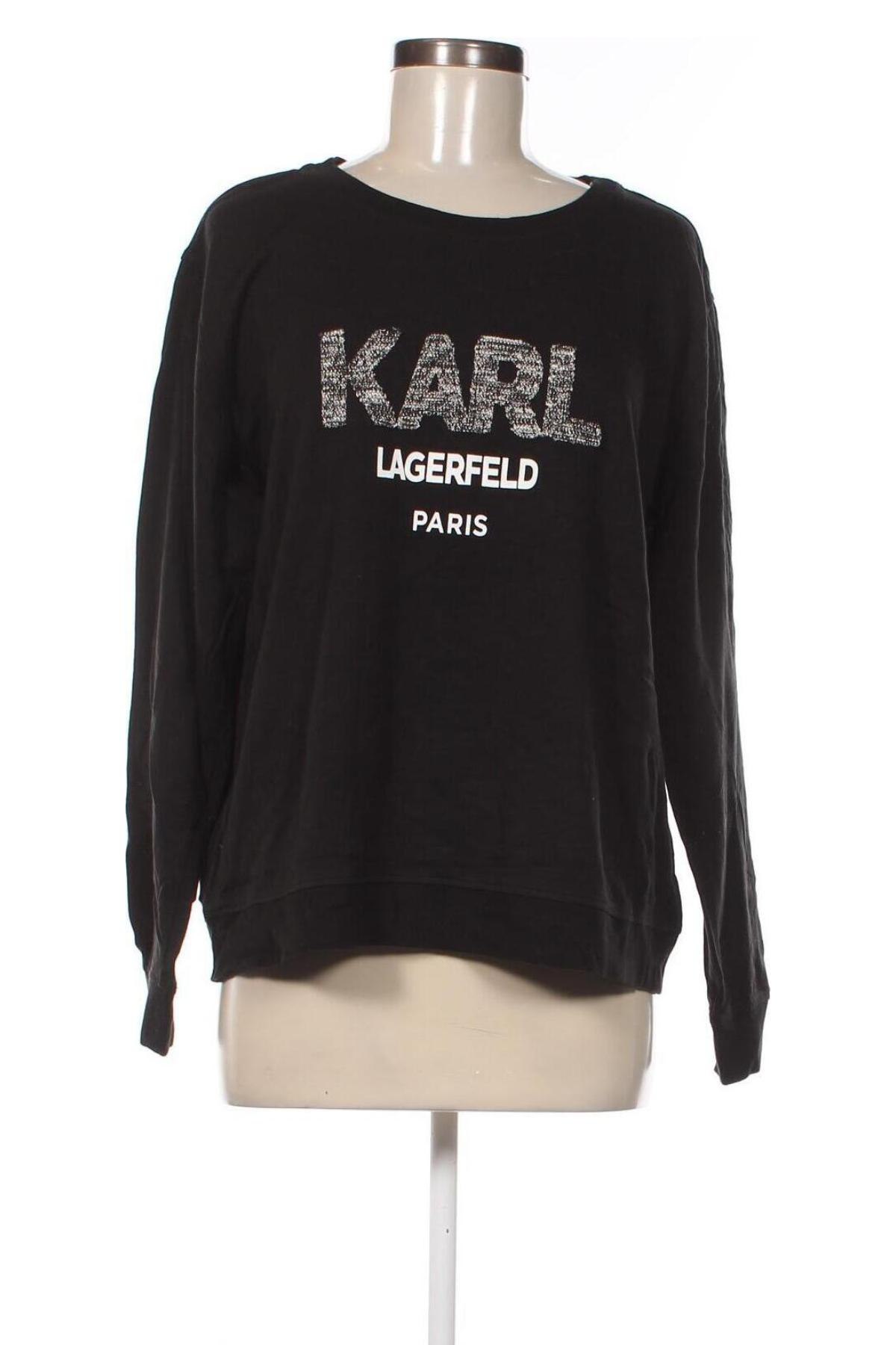 Damen Shirt Karl Lagerfeld, Größe M, Farbe Schwarz, Preis € 85,99