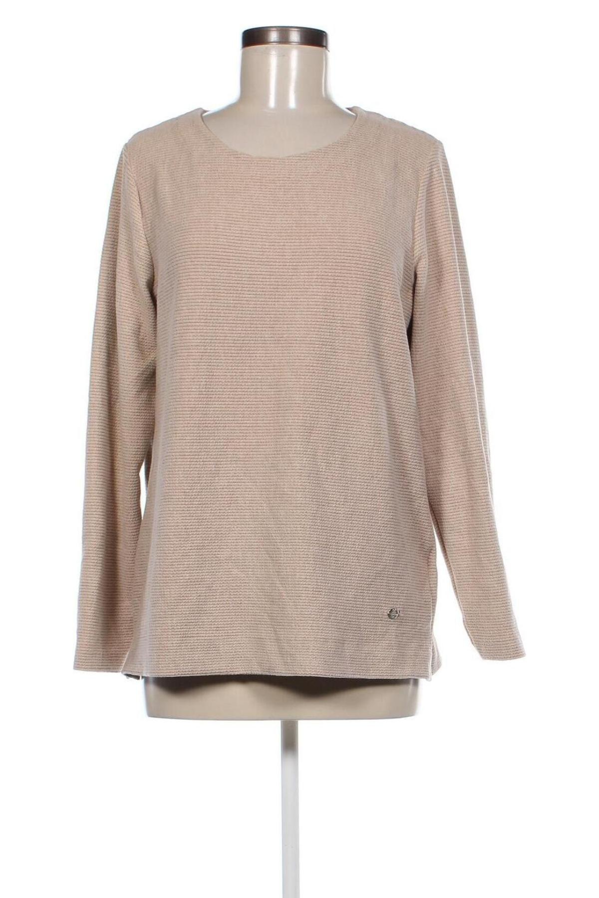 Damen Shirt Lisa Tossa, Größe L, Farbe Beige, Preis 10,99 €