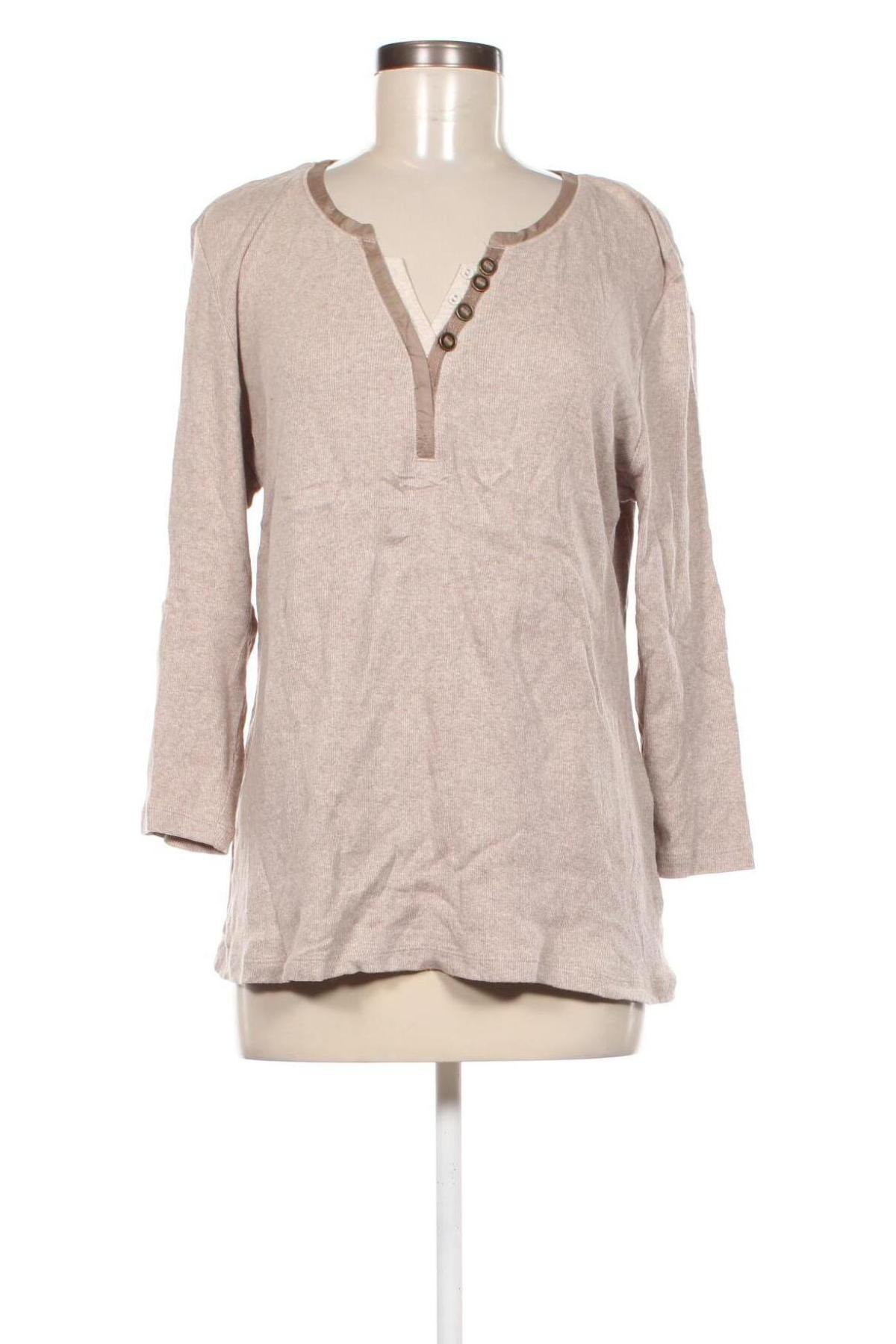 Damen Shirt Liz Claiborne, Größe XL, Farbe Beige, Preis 5,99 €