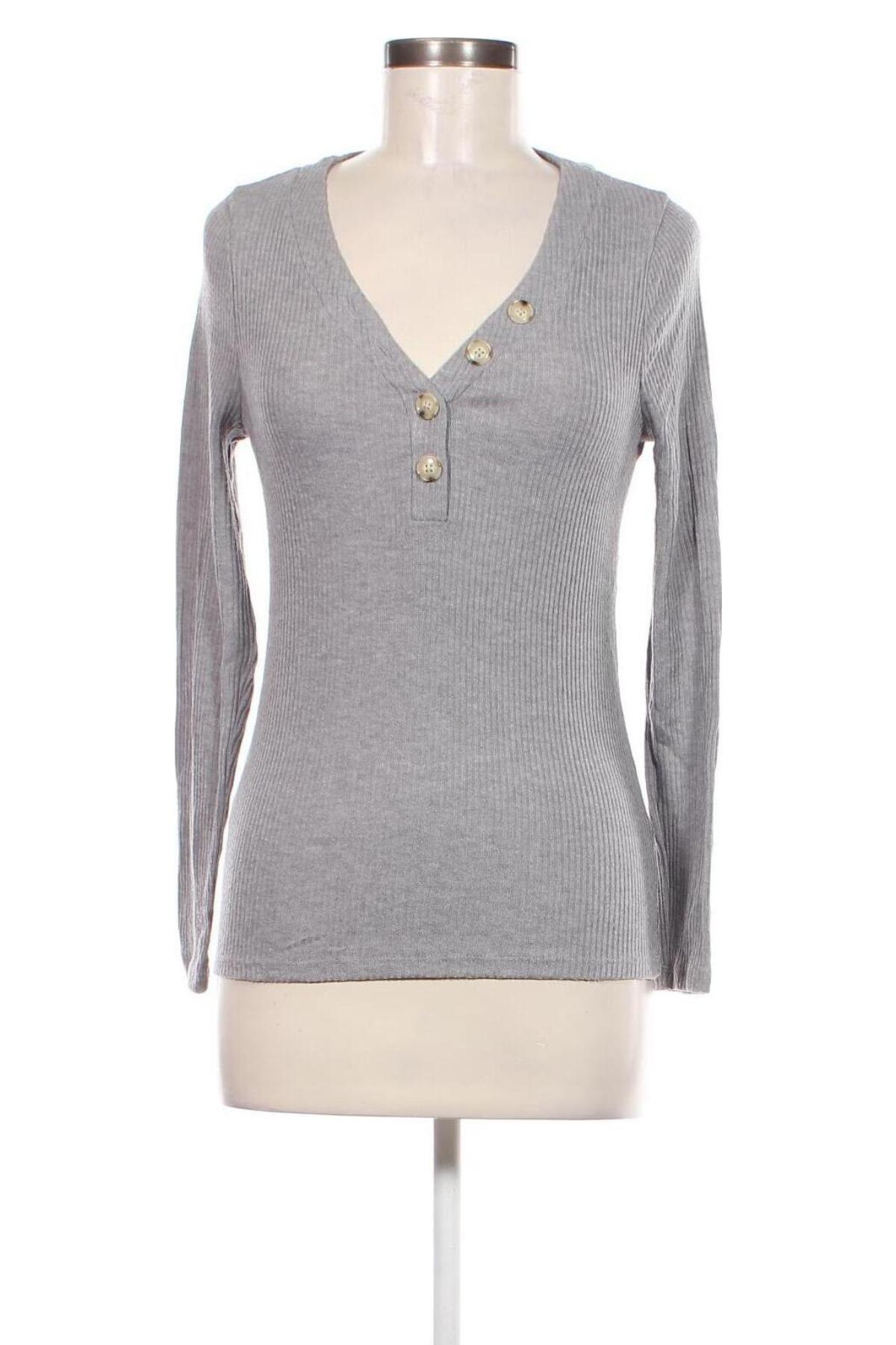 Damen Shirt Lucky Brand, Größe M, Farbe Grau, Preis € 7,49