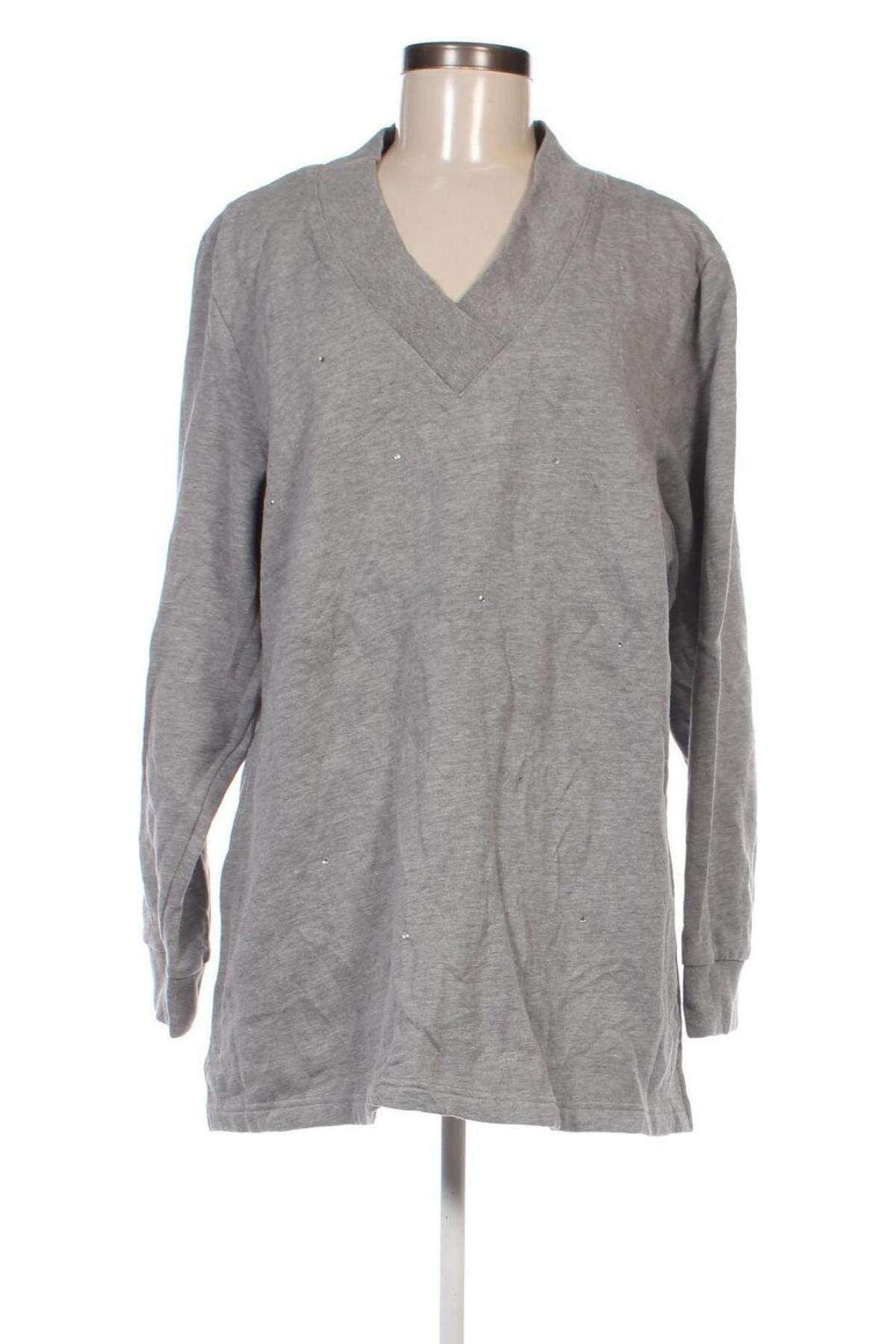 Damen Shirt Quacker Factory, Größe XL, Farbe Grau, Preis € 9,99