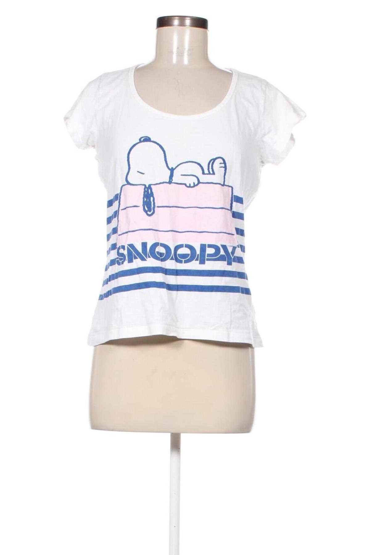 Damen Shirt Snoopy, Größe S, Farbe Weiß, Preis € 9,79