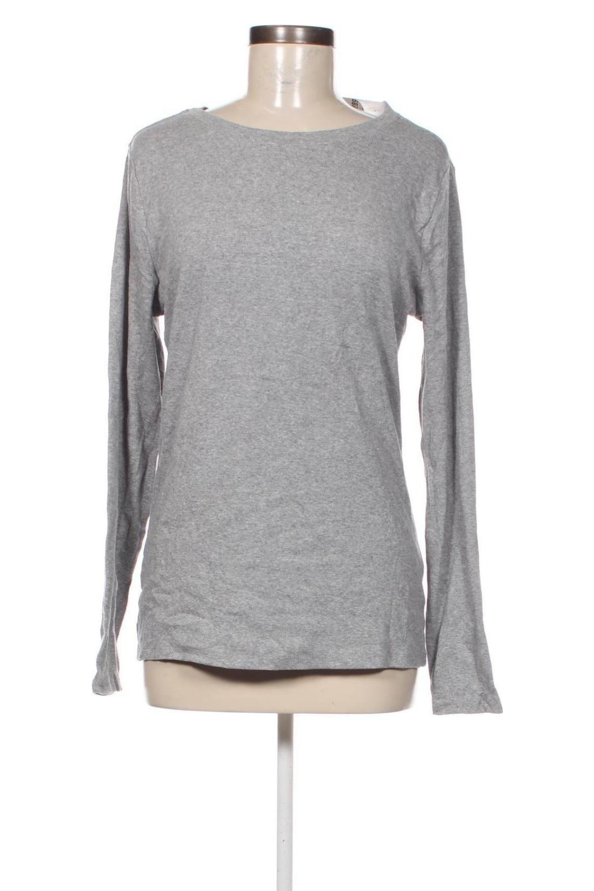 Damen Shirt Time and tru, Größe L, Farbe Grau, Preis 6,99 €