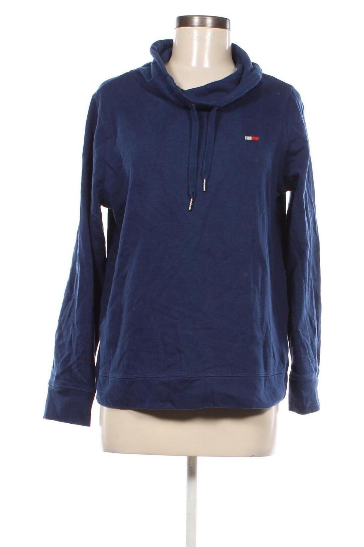 Bluză de femei Tommy Hilfiger, Mărime L, Culoare Albastru, Preț 212,99 Lei