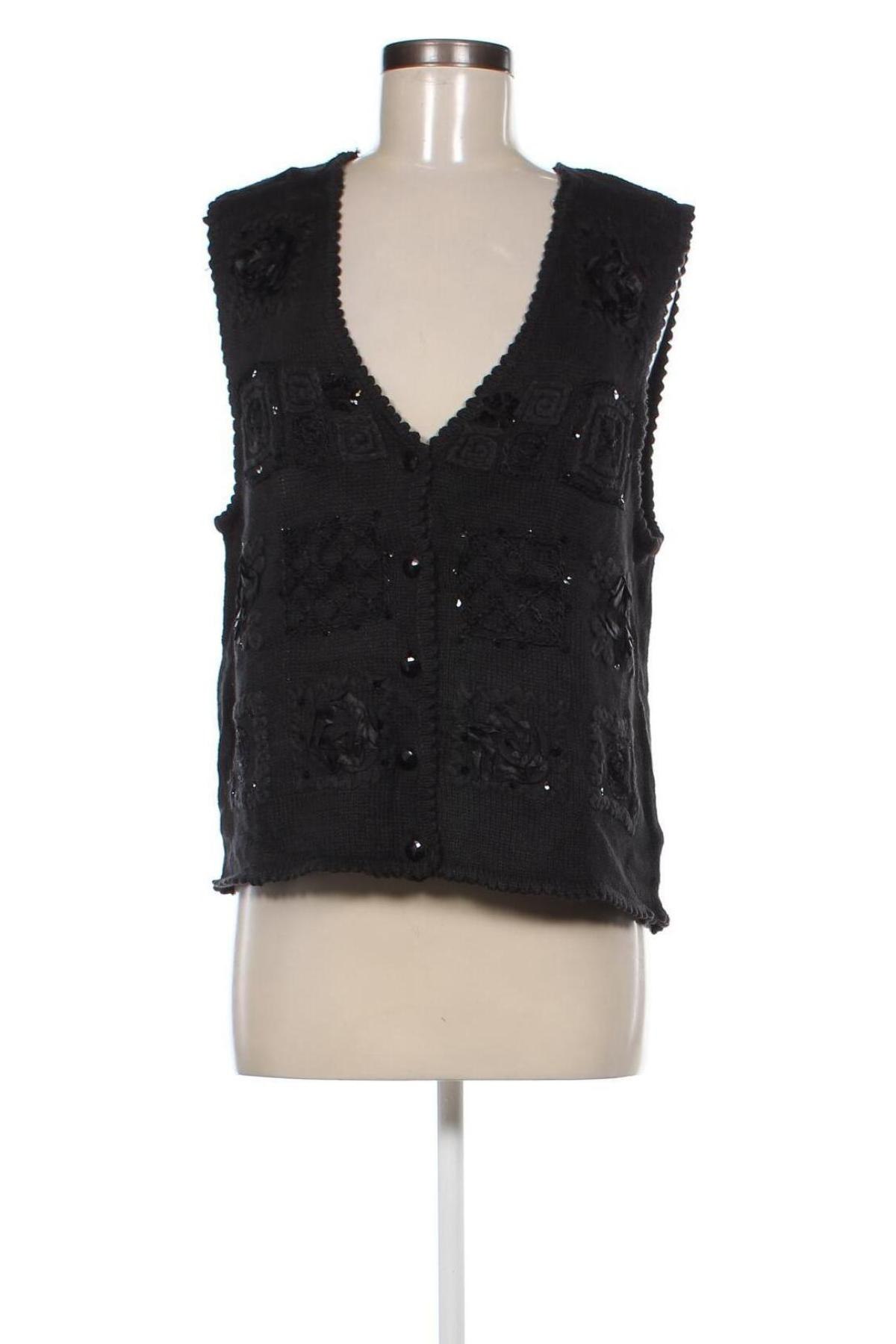 Cardigan de damă, Mărime L, Culoare Negru, Preț 43,99 Lei