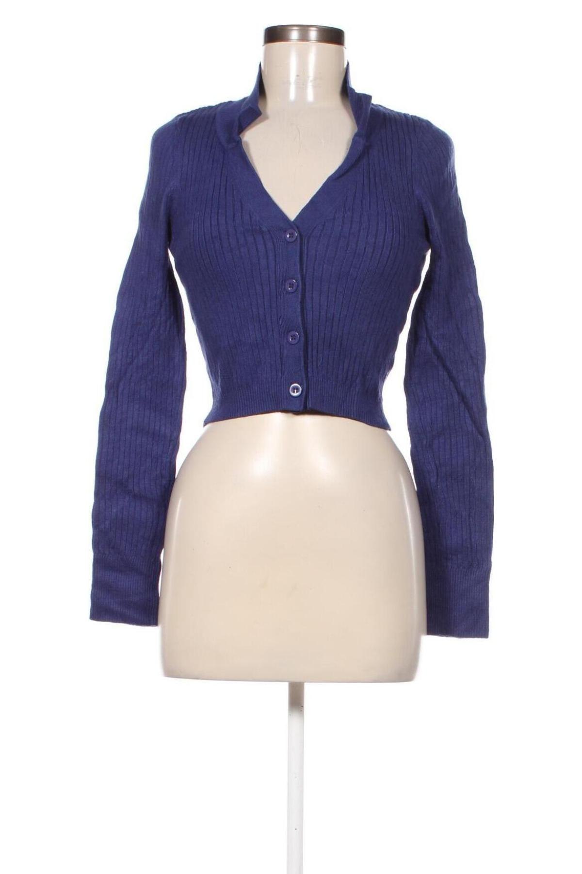 Damen Strickjacke, Größe M, Farbe Blau, Preis € 12,49