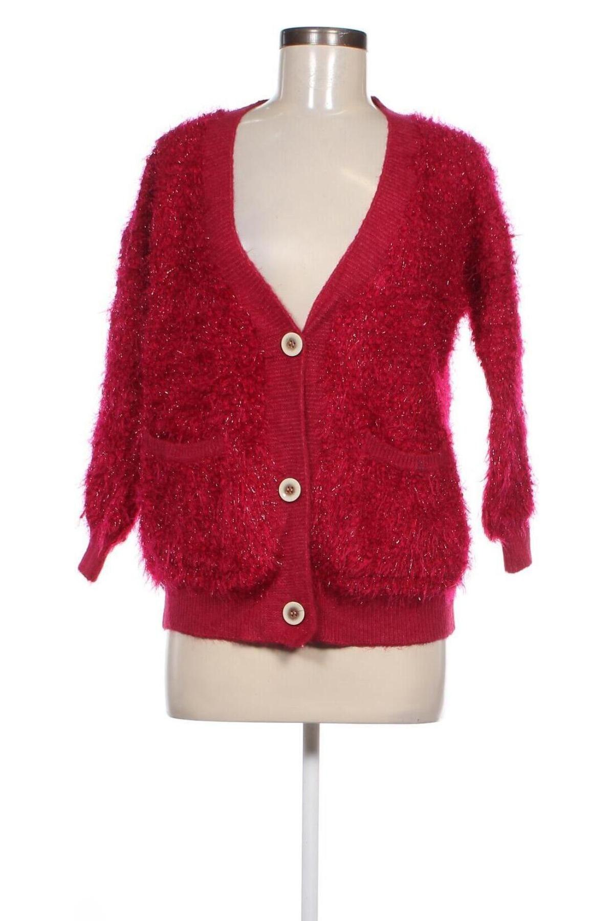 Damen Strickjacke, Größe M, Farbe Rot, Preis € 5,99