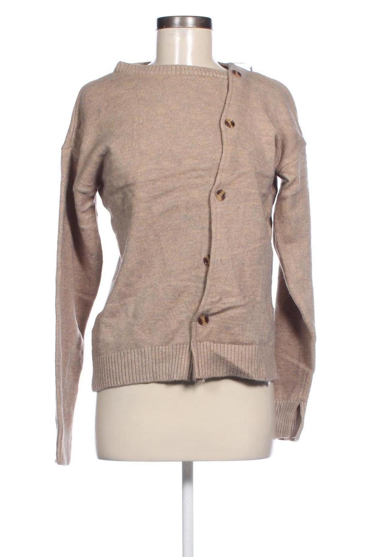 Damen Strickjacke, Größe M, Farbe Beige, Preis € 20,49