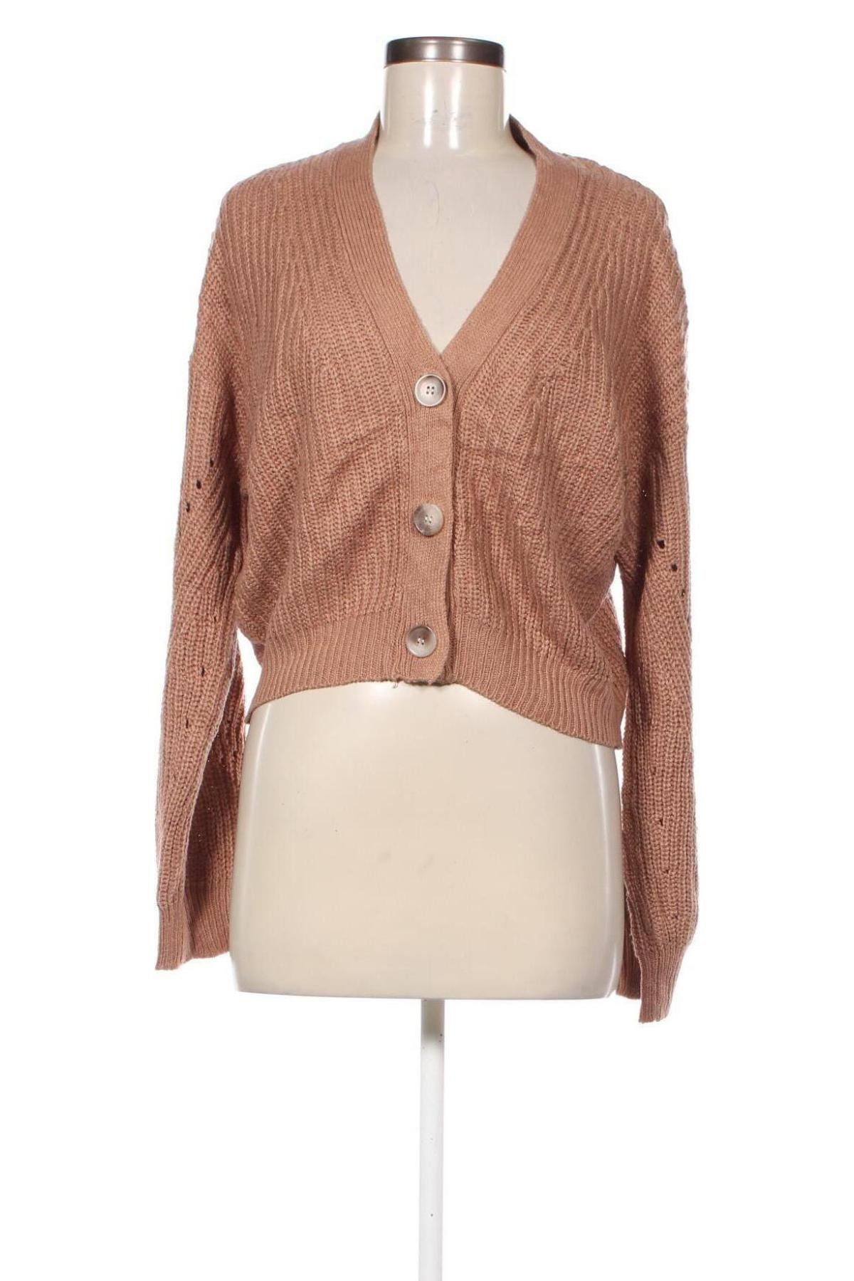 Damen Strickjacke, Größe M, Farbe Beige, Preis € 5,49