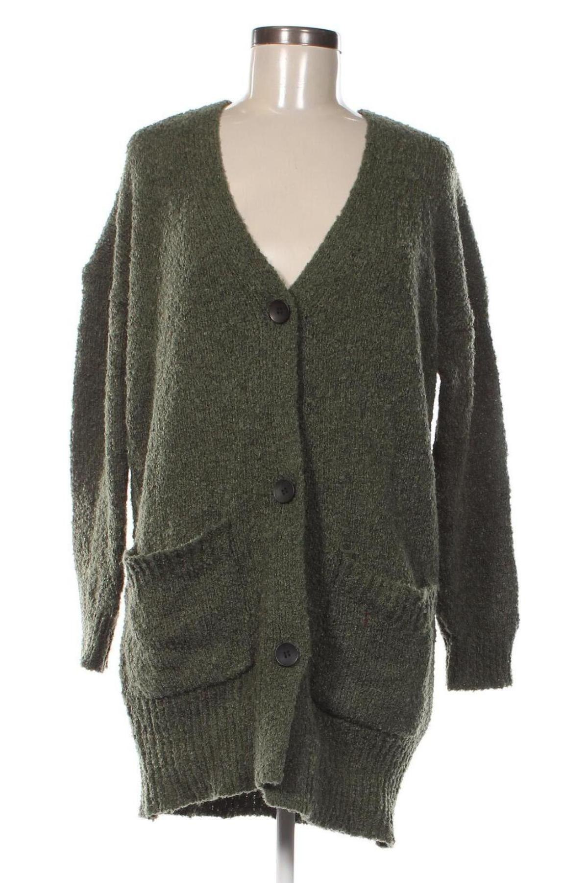 Damen Strickjacke, Größe L, Farbe Grün, Preis 11,49 €