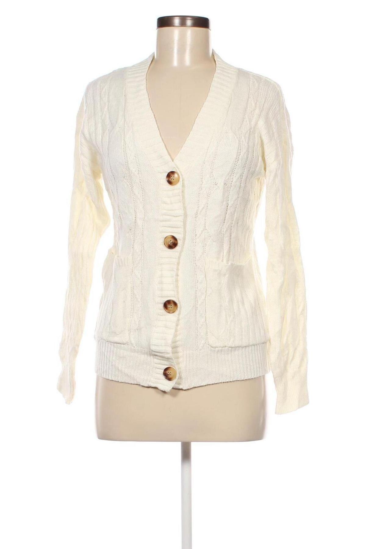 Cardigan de damă, Mărime XS, Culoare Alb, Preț 38,99 Lei