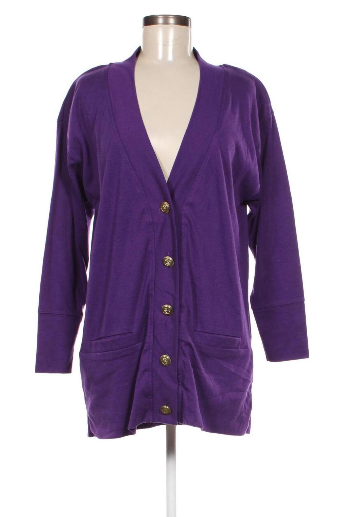 Damen Strickjacke, Größe M, Farbe Lila, Preis € 6,49