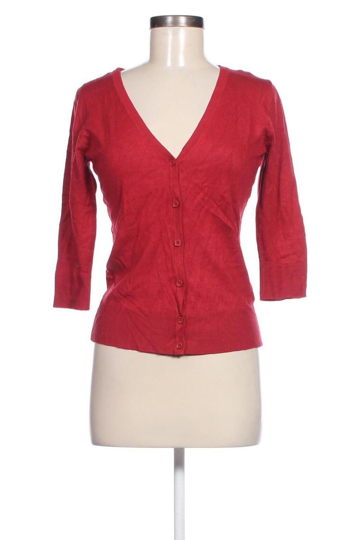 Damen Strickjacke 14th & Union, Größe M, Farbe Rot, Preis € 7,49