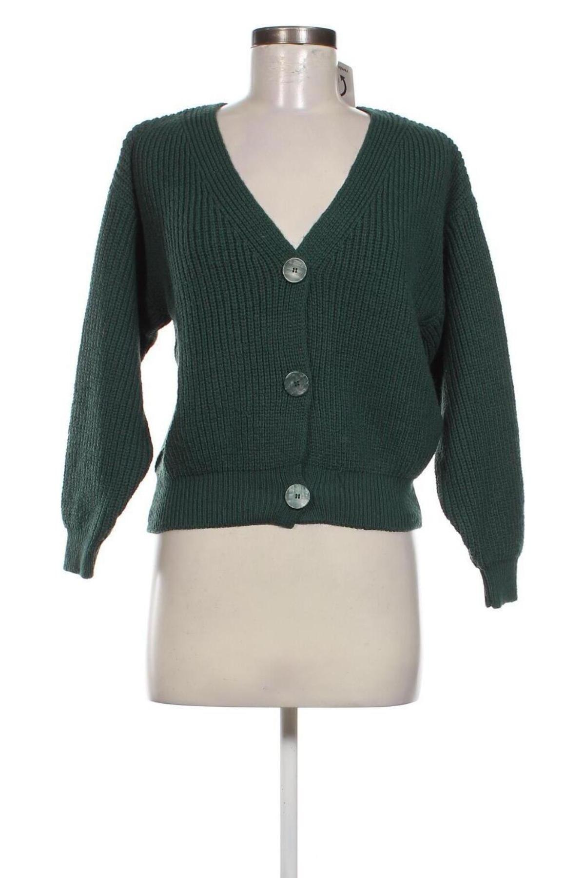 Cardigan de damă Addax, Mărime M, Culoare Verde, Preț 52,99 Lei