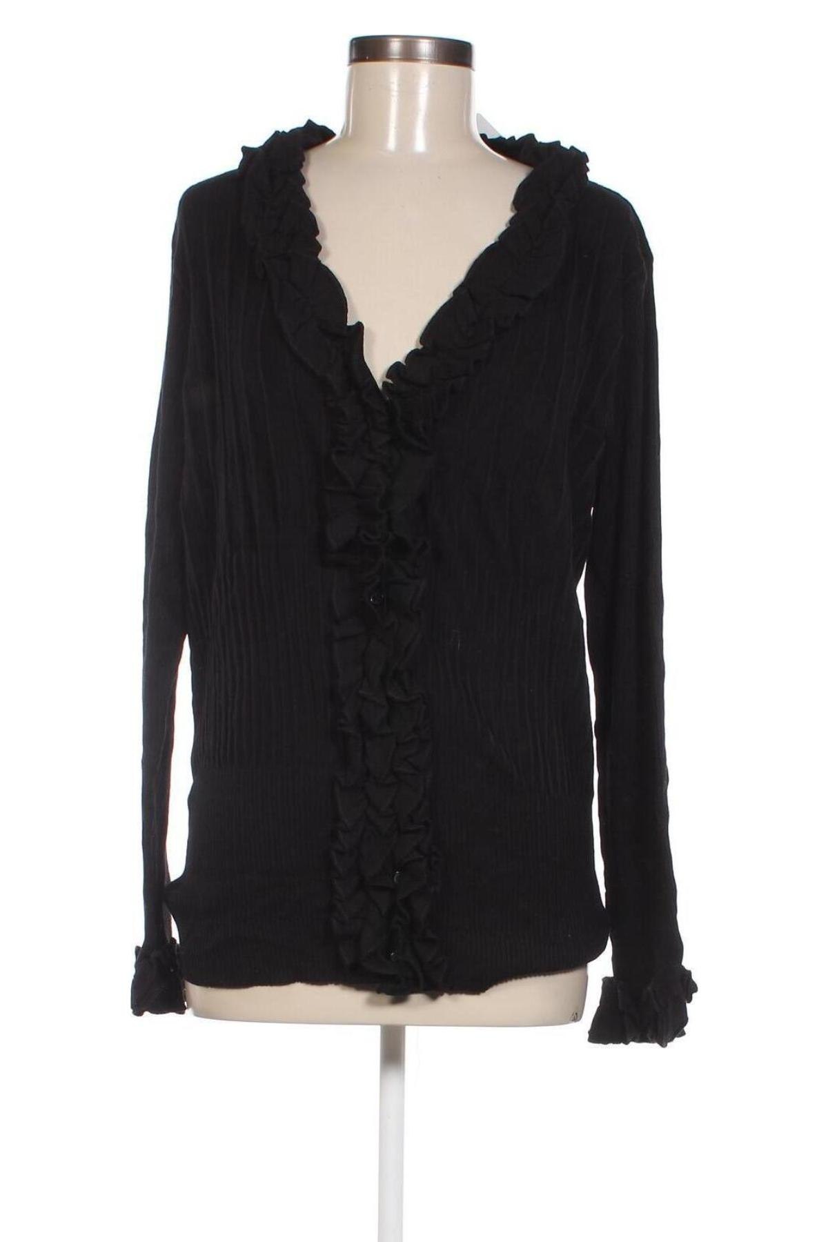 Cardigan de damă Alfani, Mărime XXL, Culoare Negru, Preț 54,99 Lei