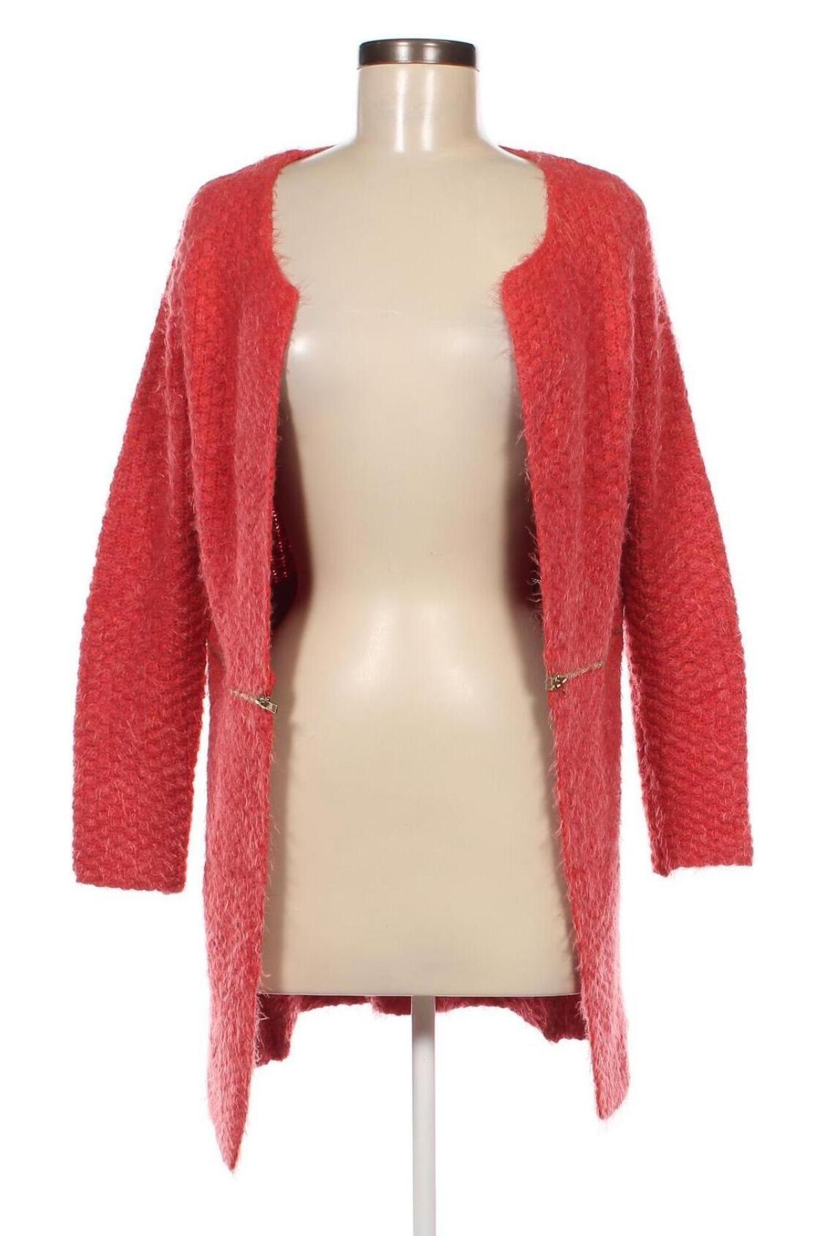 Damen Strickjacke Algo Bonito, Größe M, Farbe Rot, Preis € 12,99