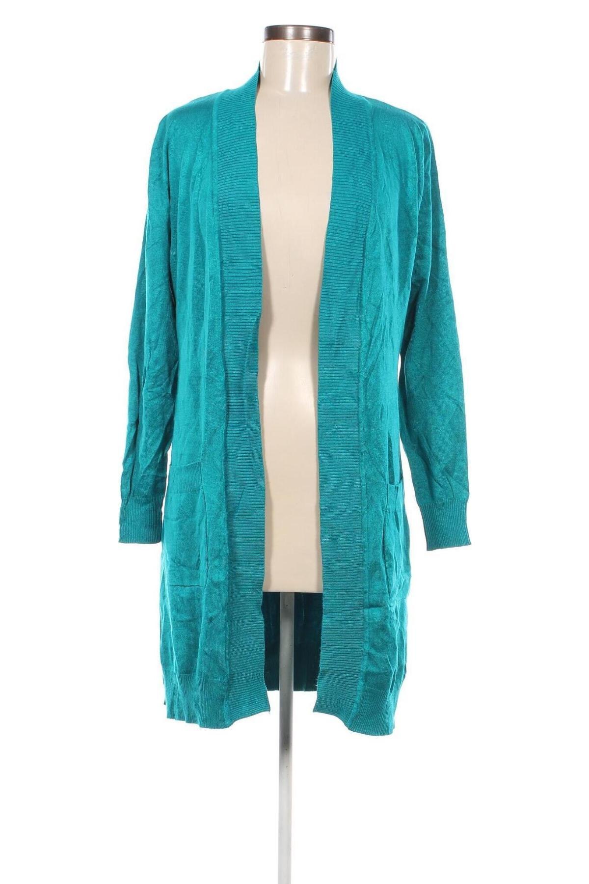 Damen Strickjacke Cielo, Größe L, Farbe Blau, Preis 7,49 €