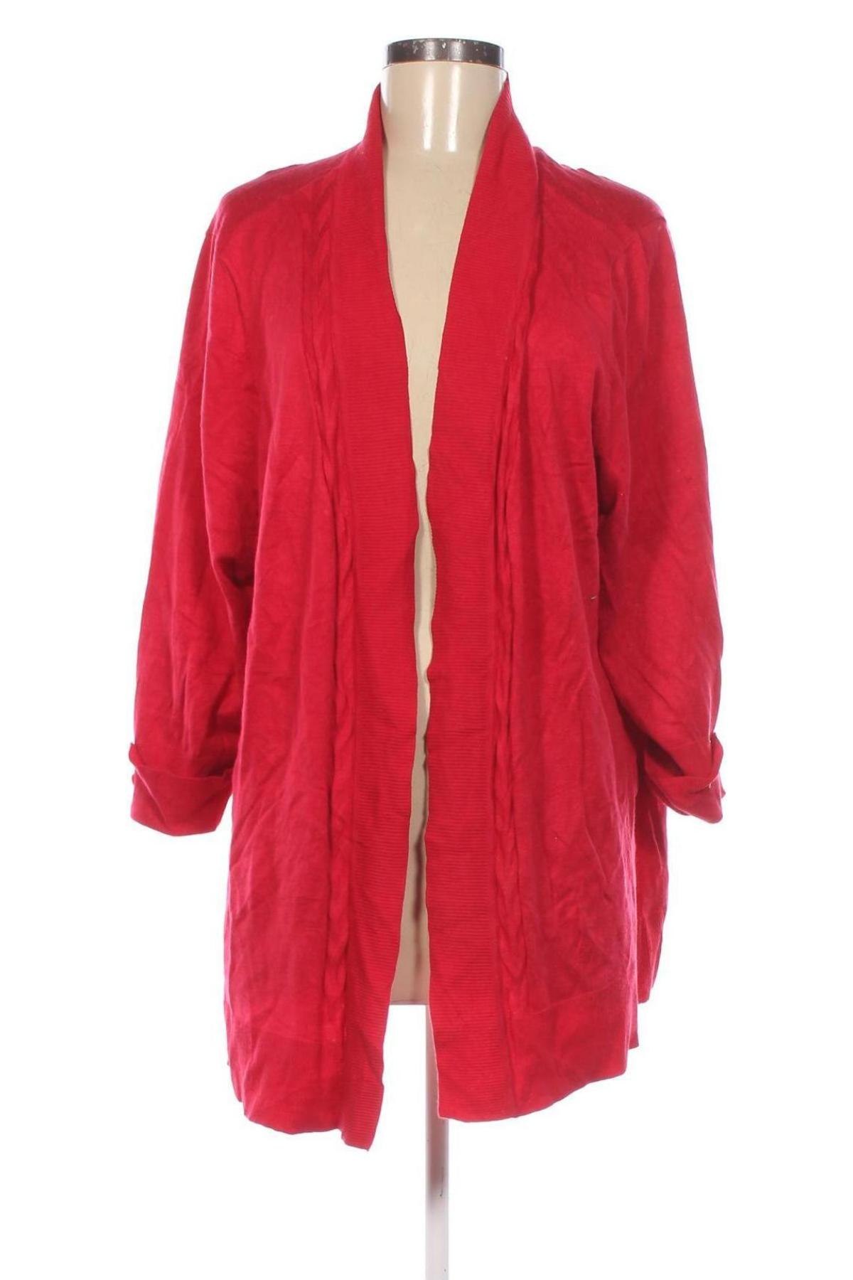 Damen Strickjacke Cj Banks, Größe XXL, Farbe Rot, Preis € 10,49