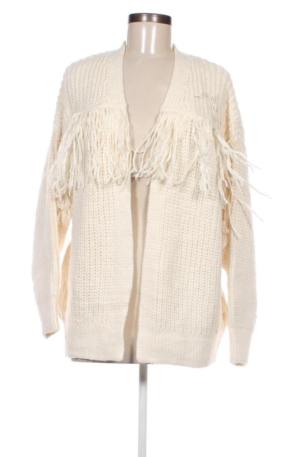 Cardigan de damă Cotton Club, Mărime L, Culoare Ecru, Preț 43,99 Lei