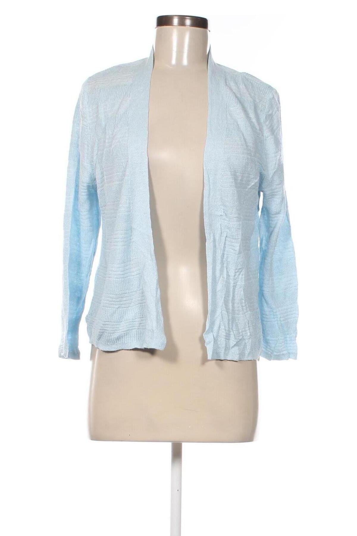 Damen Strickjacke Cynthia Rowley, Größe L, Farbe Blau, Preis 32,99 €