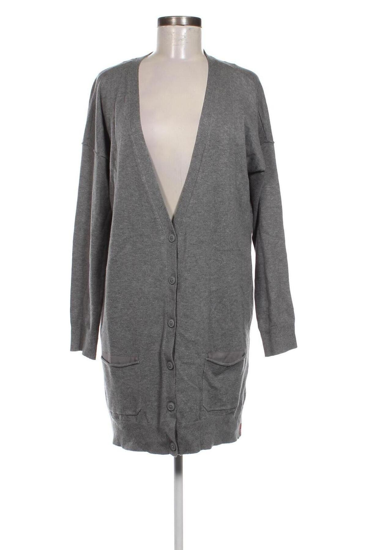 Cardigan de damă Edc By Esprit, Mărime XL, Culoare Gri, Preț 73,99 Lei