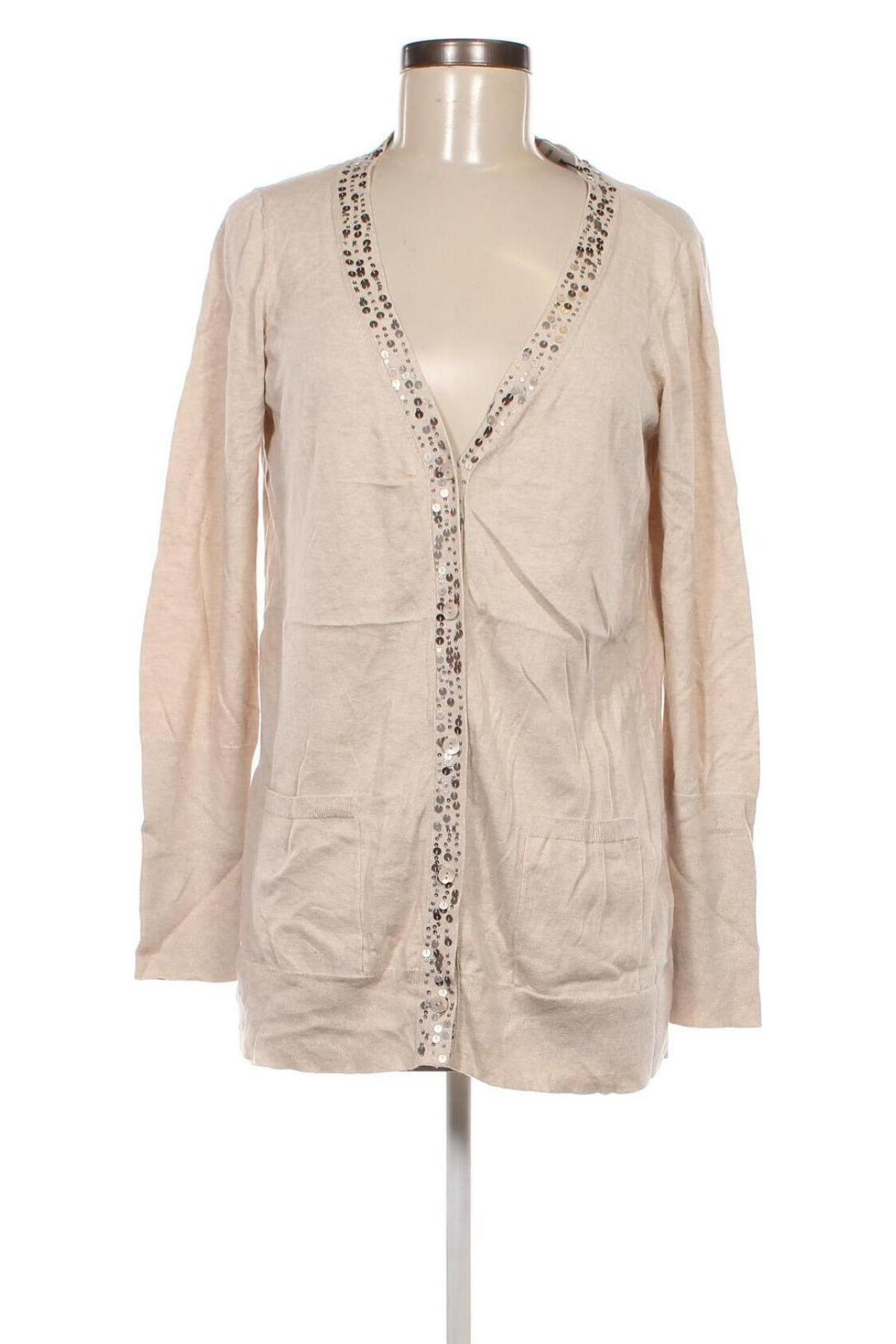 Cardigan de damă Eileen Fisher, Mărime M, Culoare Bej, Preț 118,99 Lei