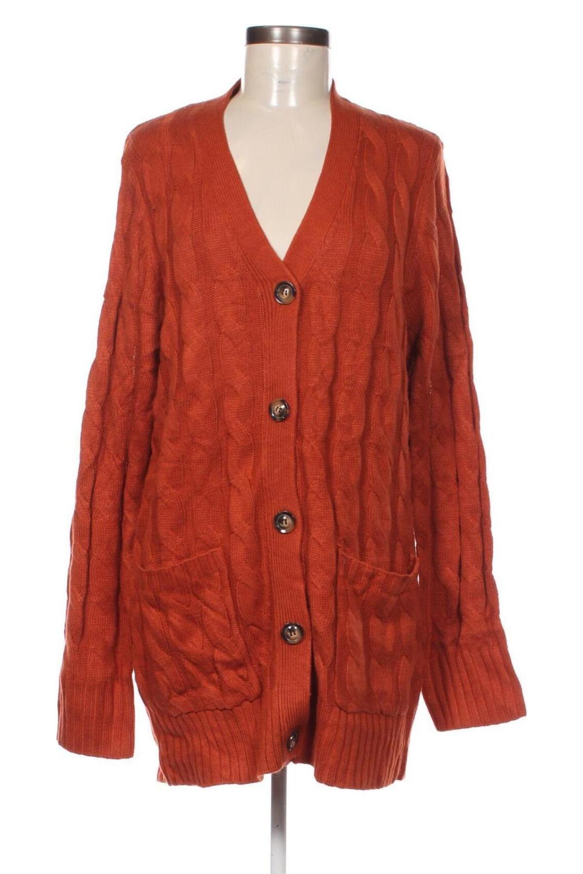 Cardigan de damă Fashion, Mărime XL, Culoare Maro, Preț 54,99 Lei