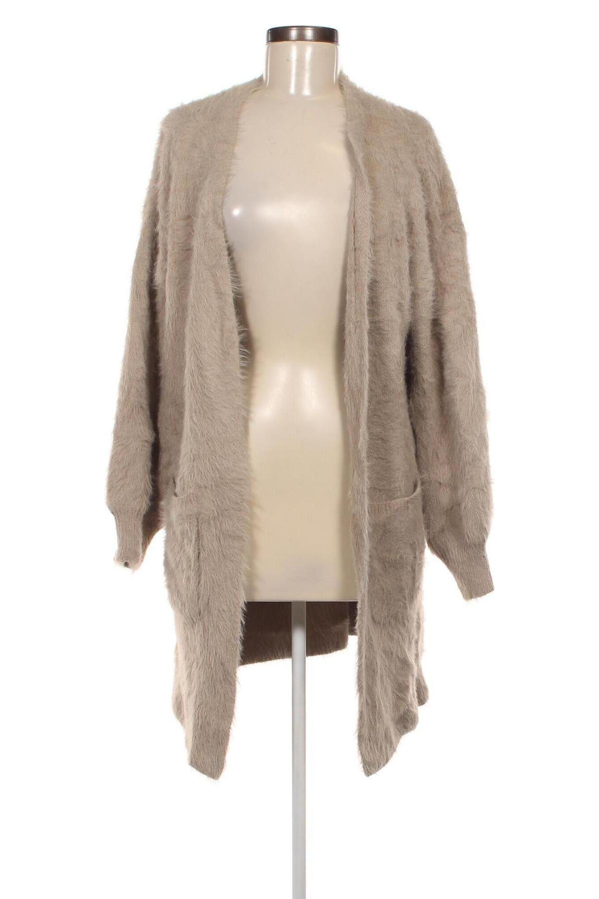 Damen Strickjacke Forever 21, Größe L, Farbe Beige, Preis 9,99 €