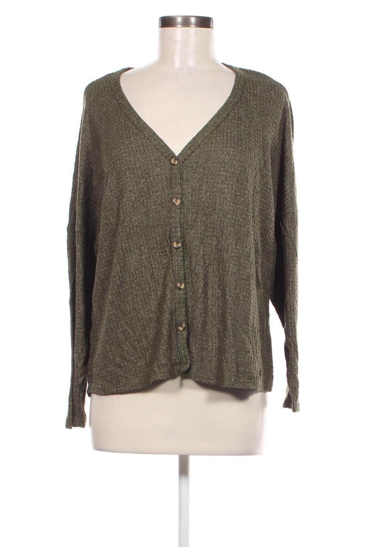 Cardigan de damă Forever 21, Mărime L, Culoare Verde, Preț 31,99 Lei