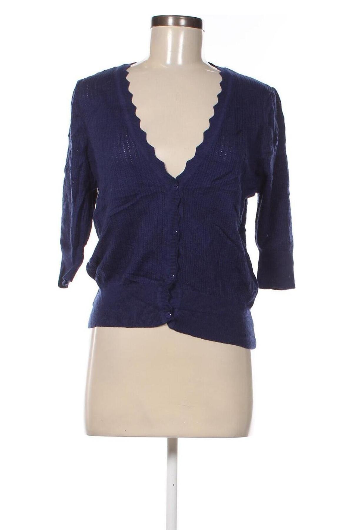 Cardigan de damă Grace Karin, Mărime L, Culoare Albastru, Preț 43,99 Lei