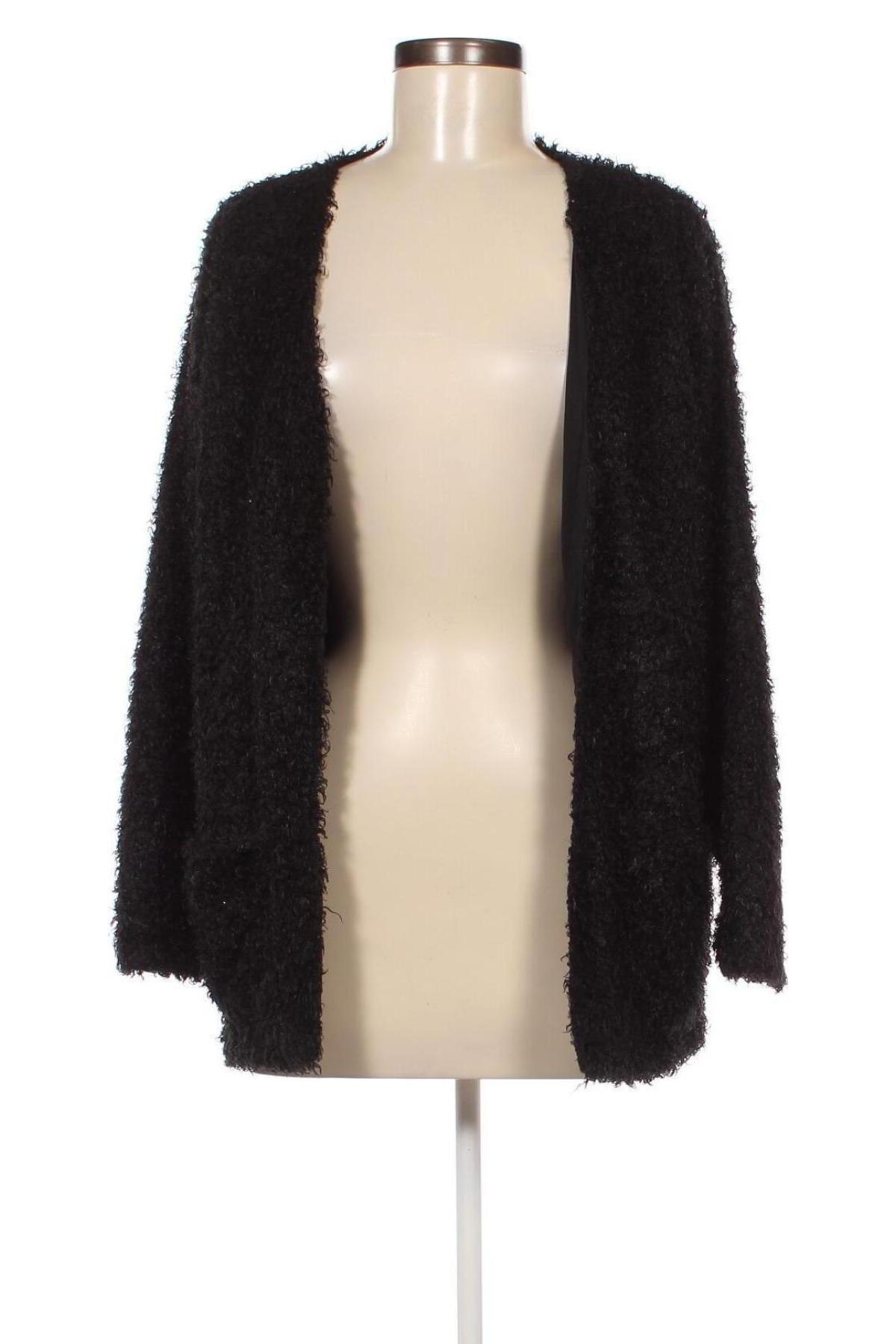 Cardigan de damă H&M, Mărime M, Culoare Negru, Preț 48,99 Lei