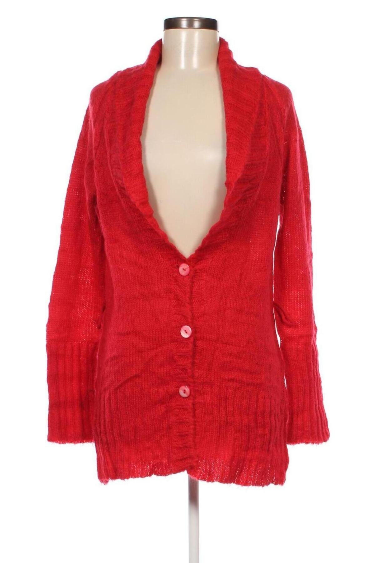 Damen Strickjacke H&M, Größe M, Farbe Rot, Preis € 11,99