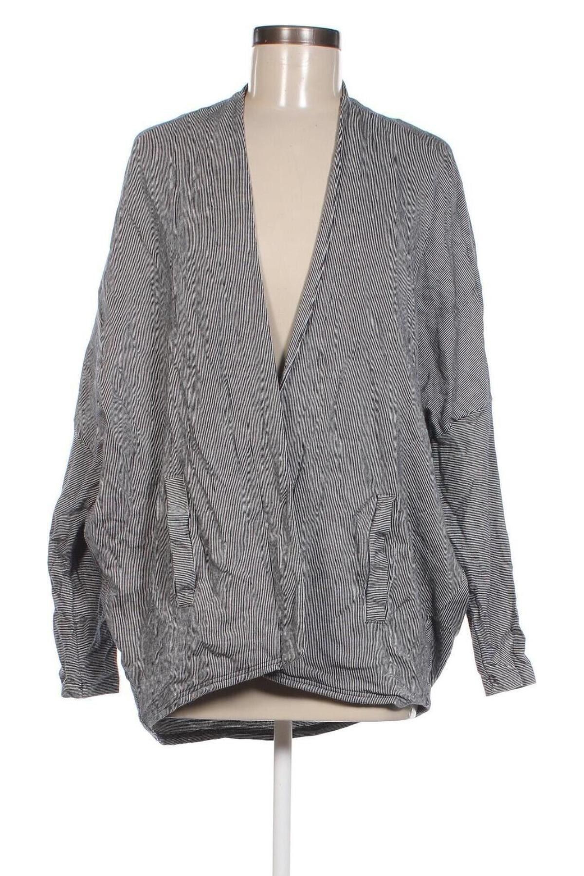 Damen Strickjacke Hessnatur, Größe L, Farbe Grau, Preis € 6,99