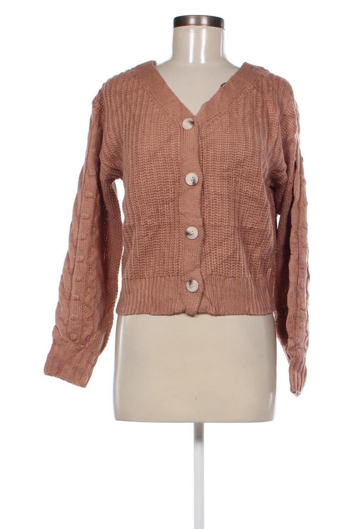 Cardigan de damă Jessica Simpson, Mărime S, Culoare Bej, Preț 76,99 Lei