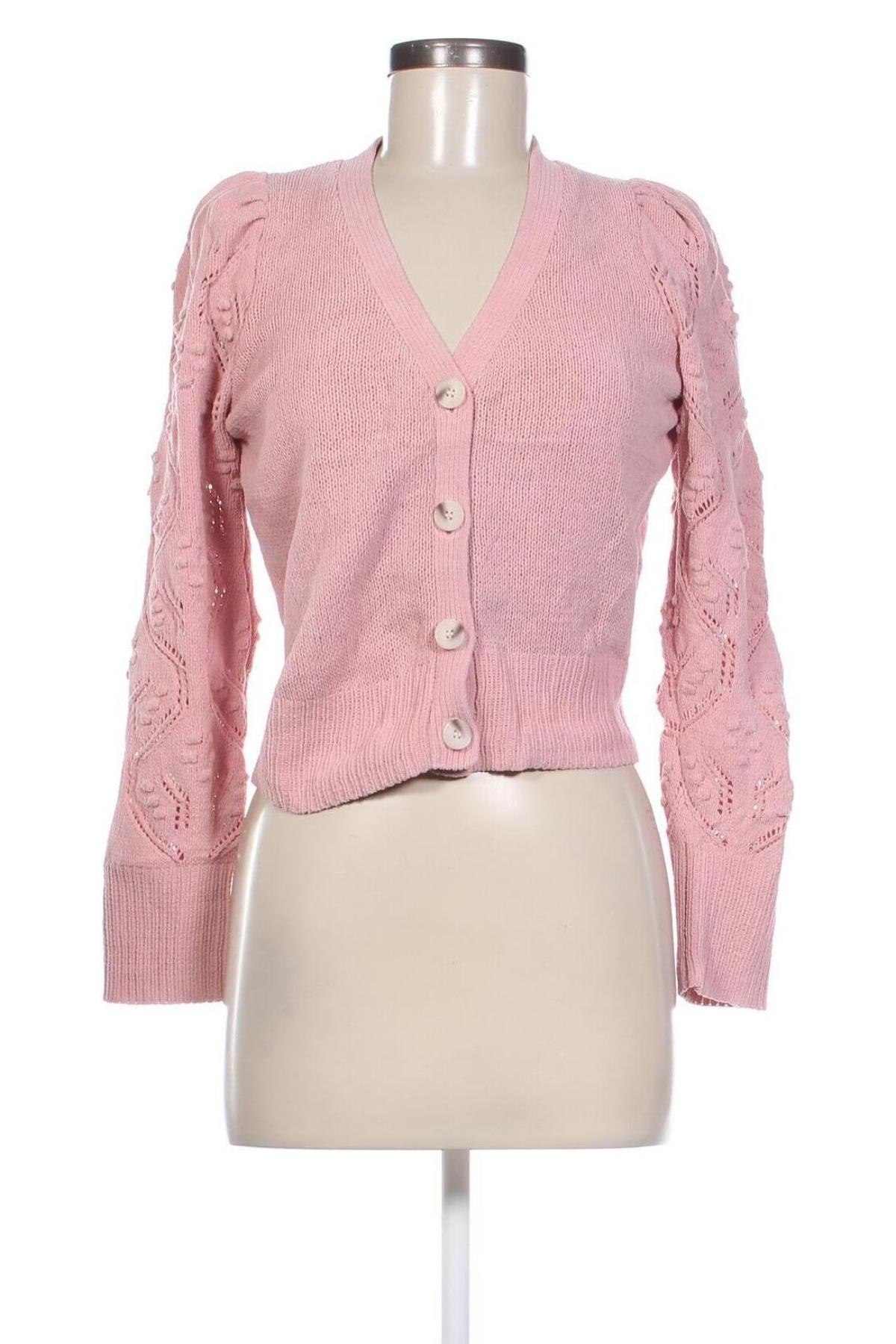 Damen Strickjacke Jessica Simpson, Größe S, Farbe Rosa, Preis € 7,49