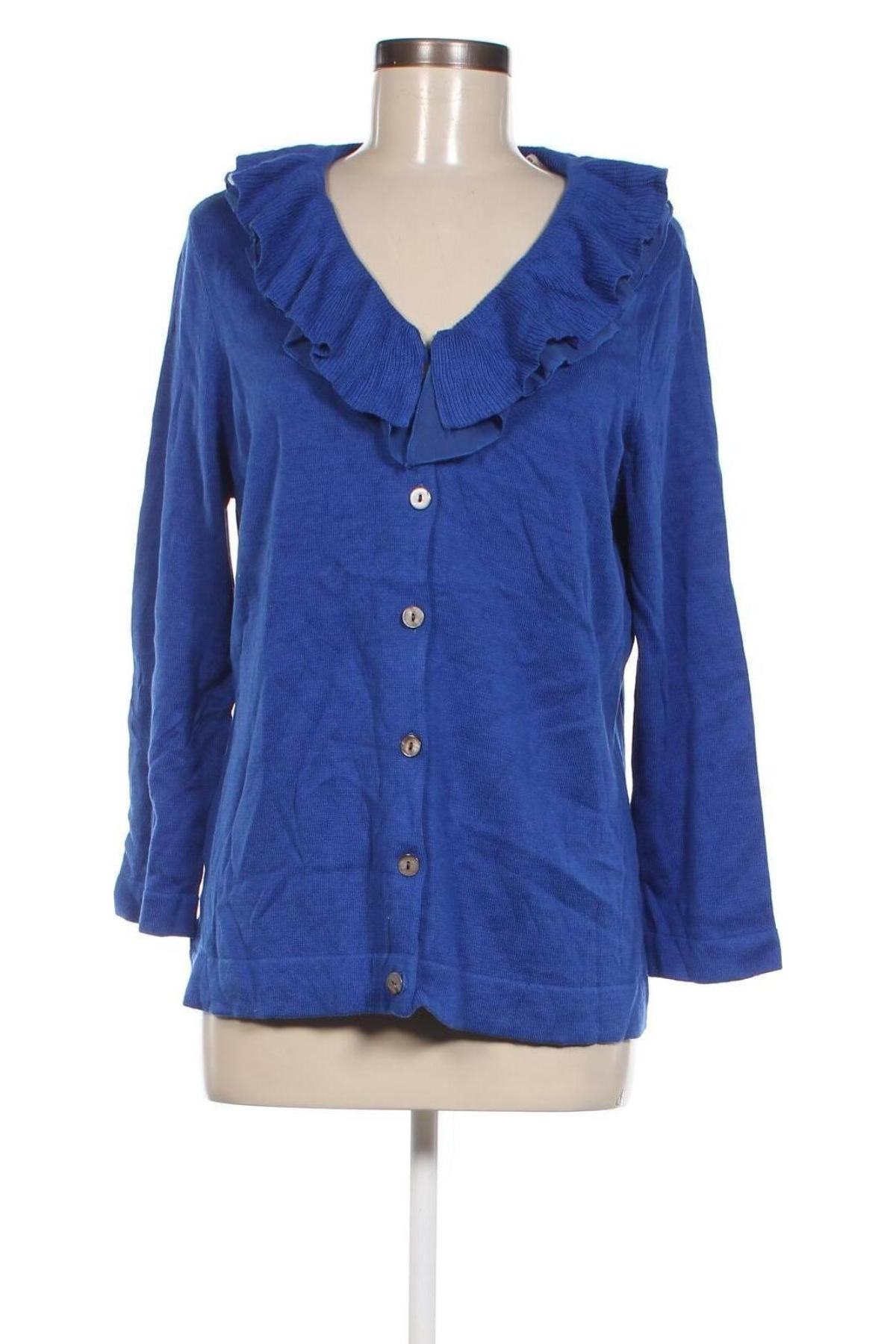 Damen Strickjacke Jones Wear, Größe XL, Farbe Blau, Preis € 17,99