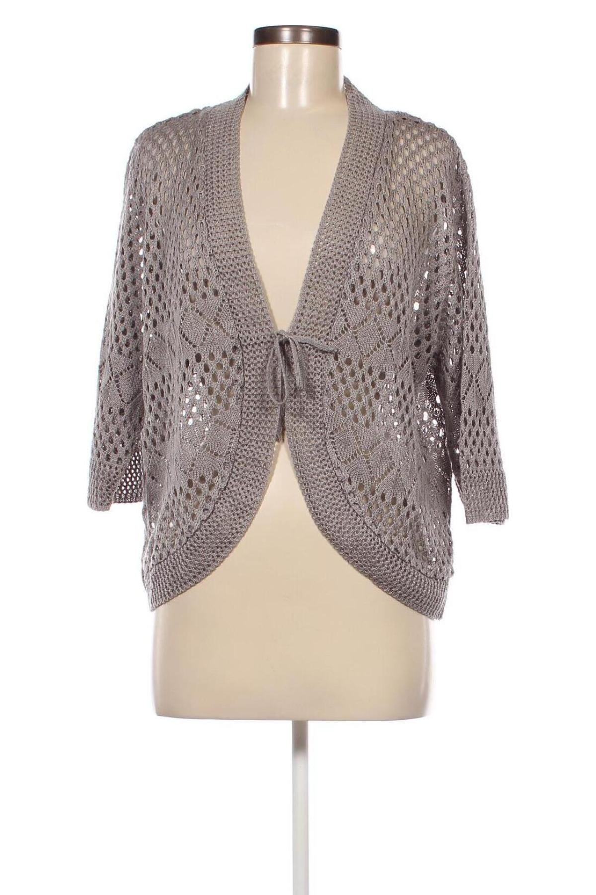 Cardigan de damă Knitt, Mărime XXL, Culoare Gri, Preț 43,99 Lei