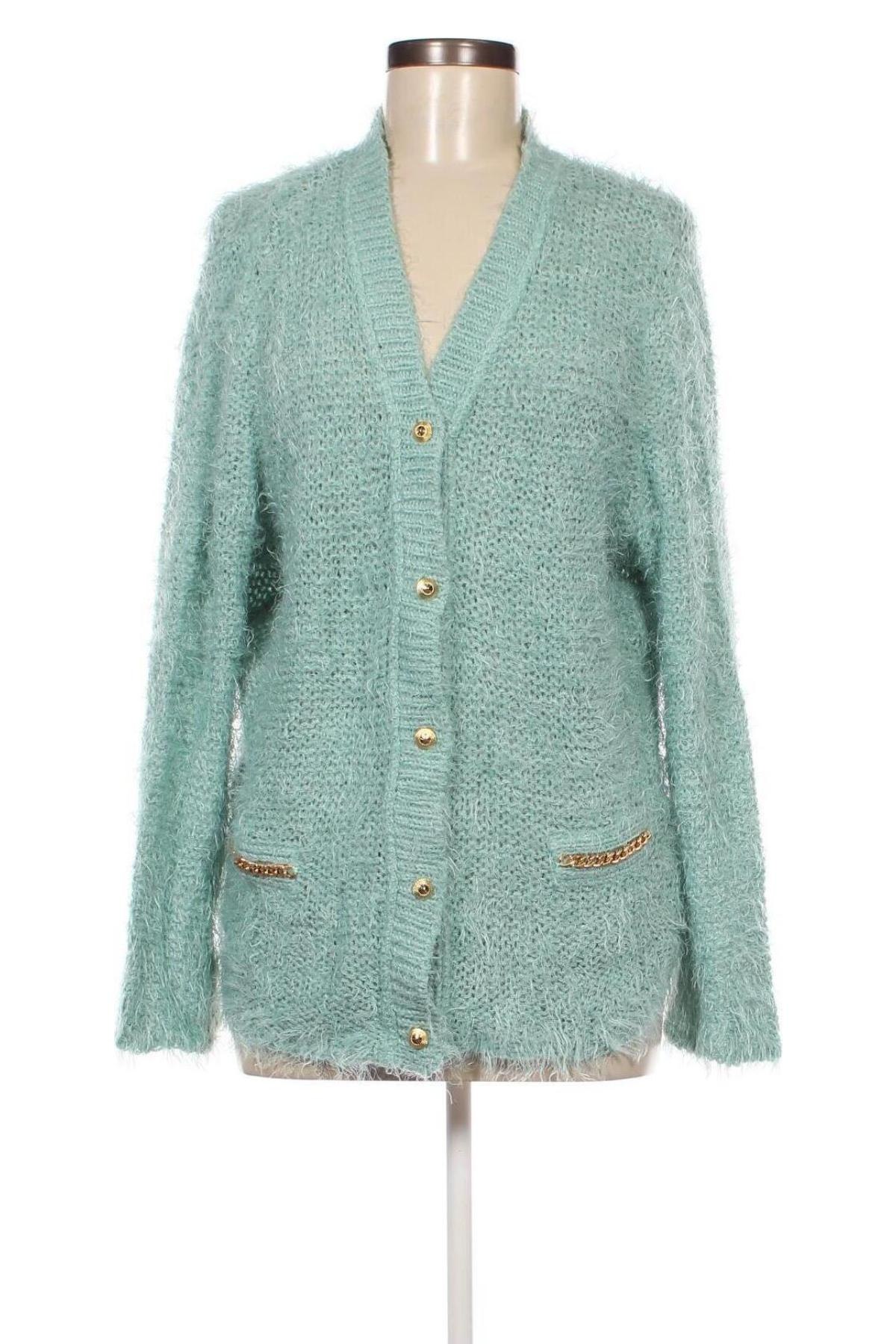 Damen Strickjacke Komplimente, Größe L, Farbe Grün, Preis € 8,99