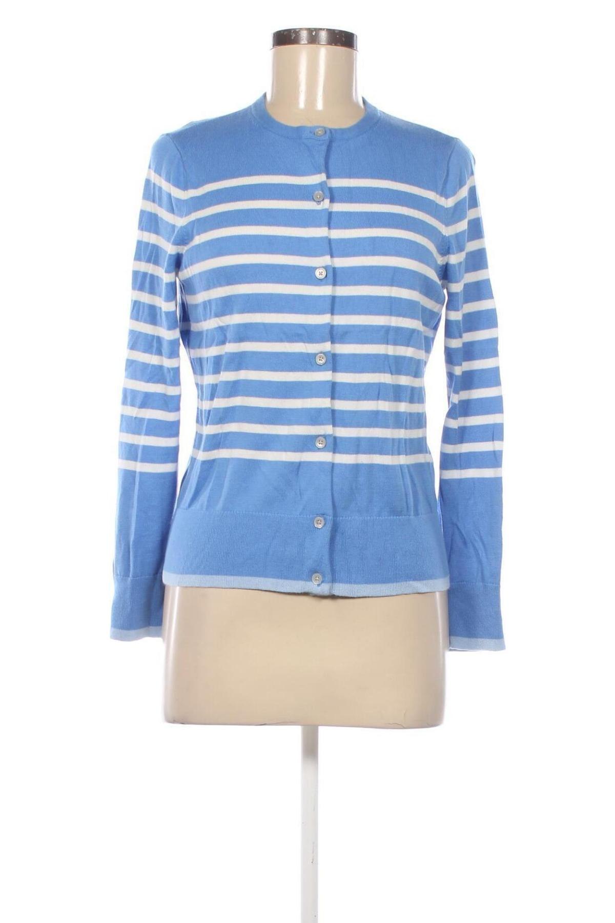 Damen Strickjacke Lands' End, Größe M, Farbe Blau, Preis € 9,49