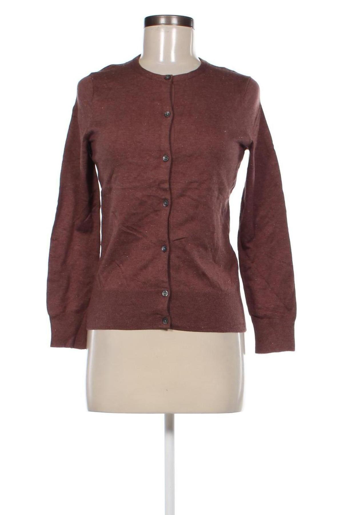 Damen Strickjacke Lands' End, Größe XS, Farbe Braun, Preis € 20,49