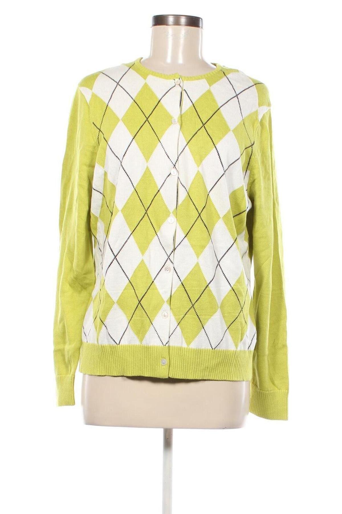 Cardigan de damă Lands' End, Mărime L, Culoare Verde, Preț 43,99 Lei