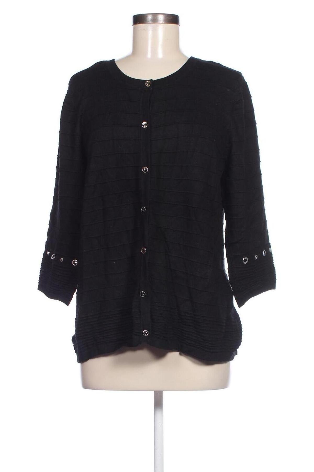 Cardigan de damă Laura Petites, Mărime XL, Culoare Negru, Preț 122,99 Lei