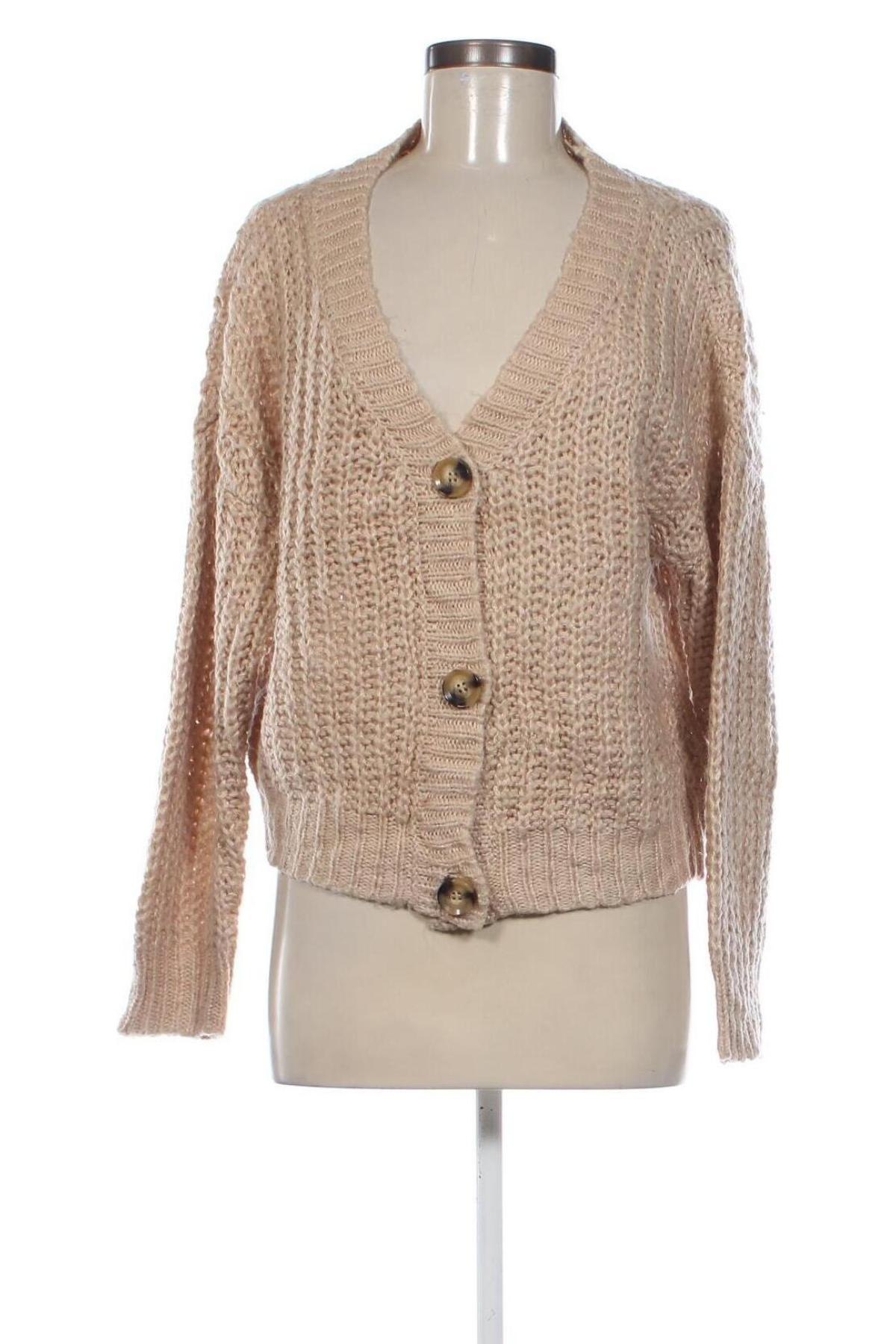 Damen Strickjacke NA-KD, Größe XS, Farbe Beige, Preis € 5,99