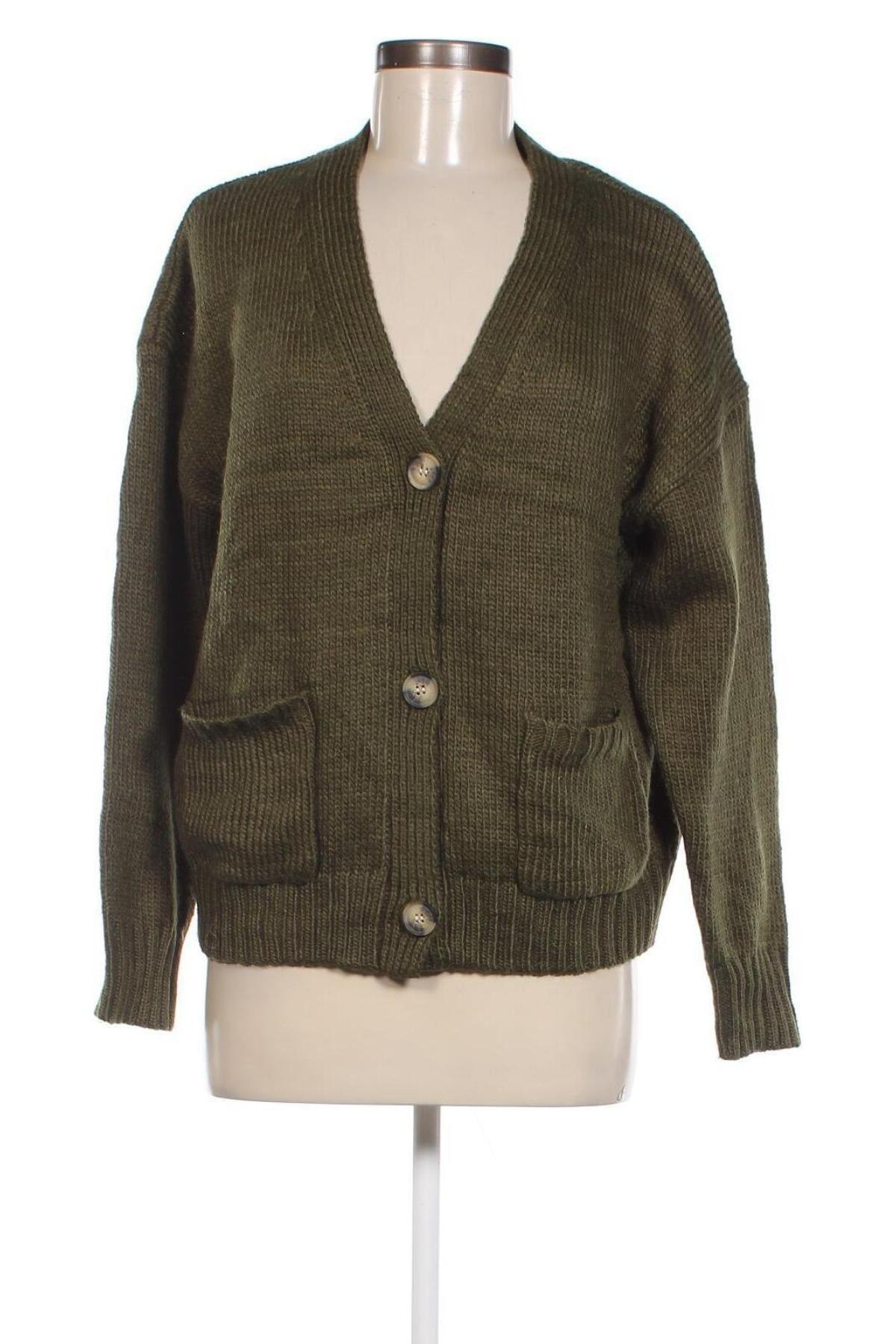 Cardigan de damă Oysho, Mărime M, Culoare Verde, Preț 67,99 Lei