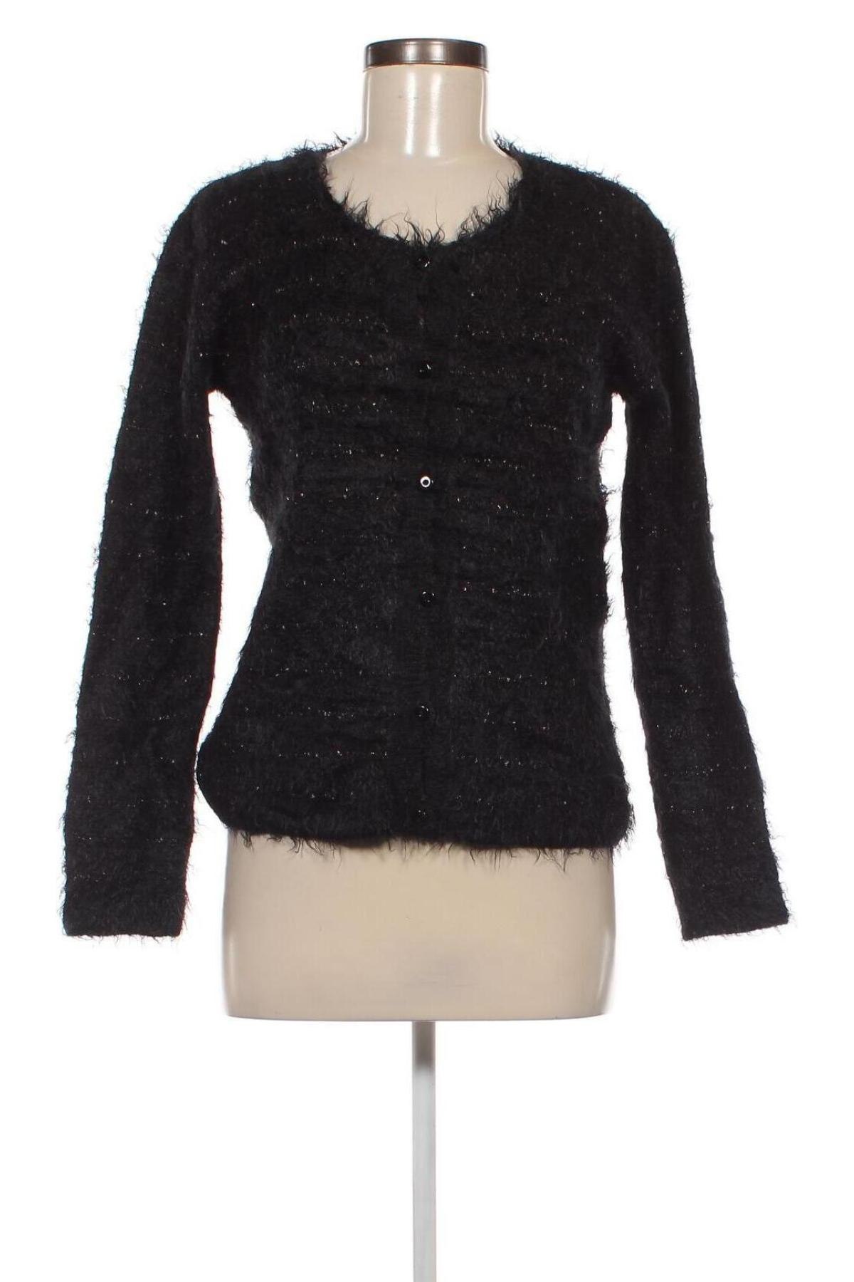 Cardigan de damă Pause Cafe, Mărime M, Culoare Negru, Preț 33,99 Lei