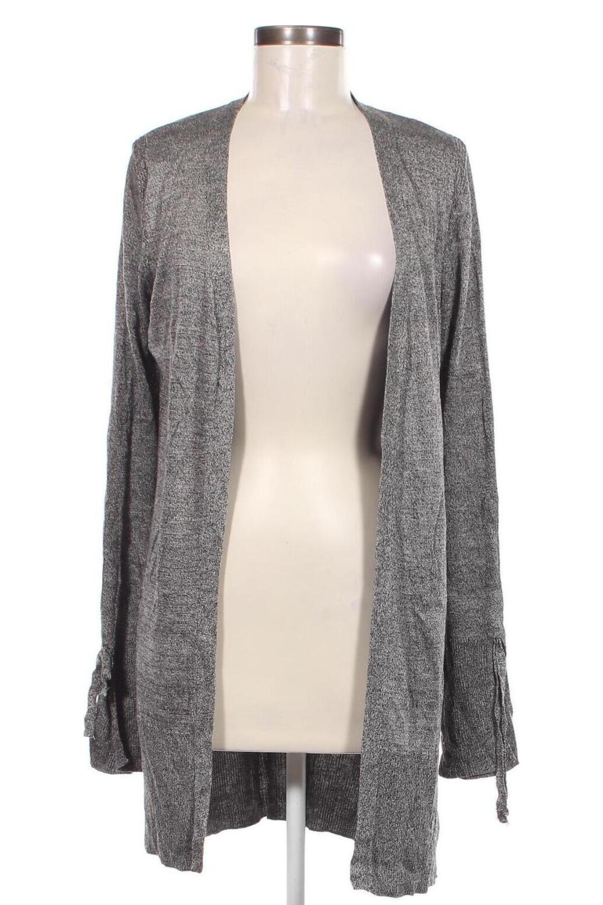 Damen Strickjacke Poof, Größe L, Farbe Grau, Preis € 10,49