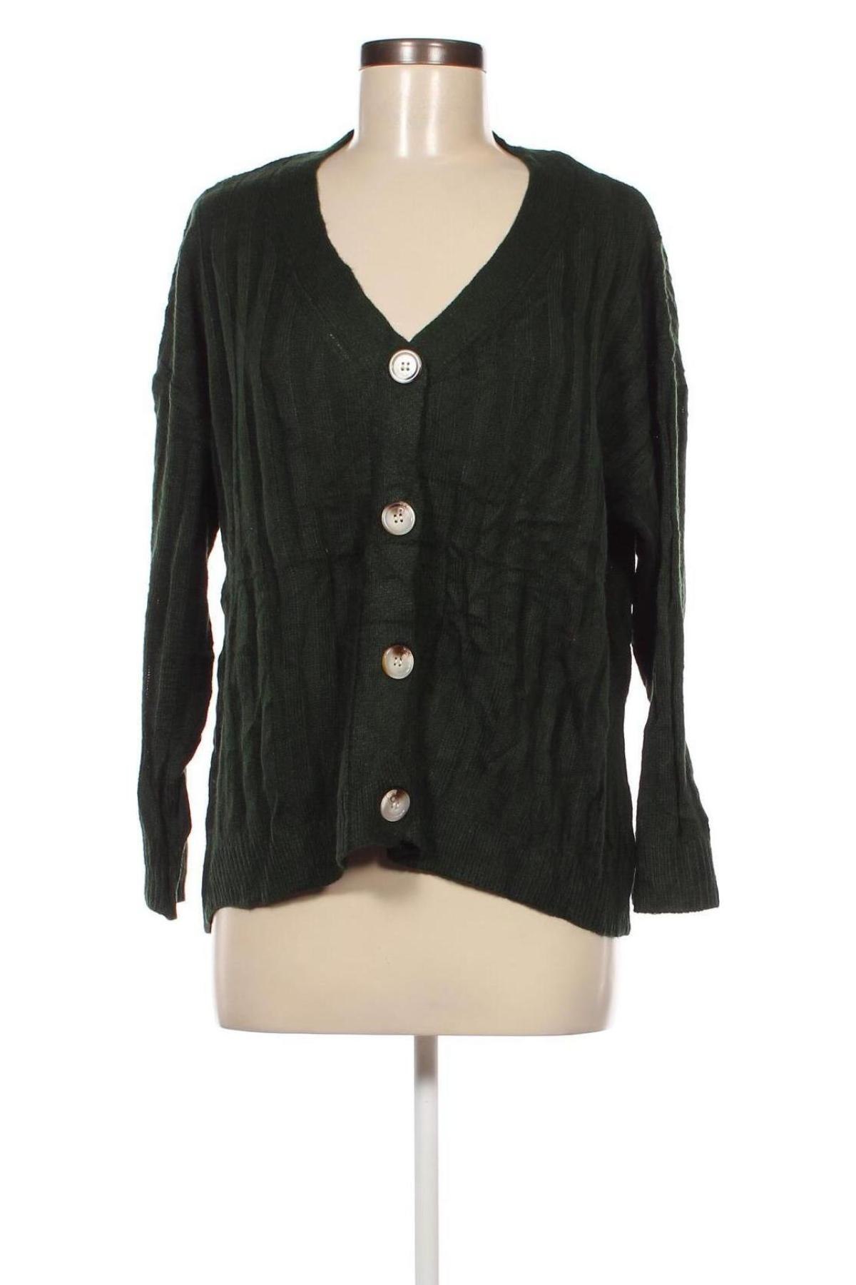 Cardigan de damă SHEIN, Mărime XL, Culoare Verde, Preț 57,99 Lei